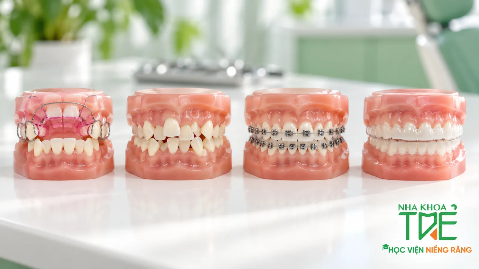 Các giai đoạn niềng răng cho trẻ: khí cụ sớm, niềng mắc cài và hàm duy trì