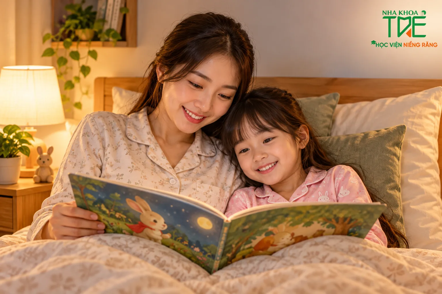 Mẹ đọc truyện giúp bé thư giãn trước giờ ngủ
