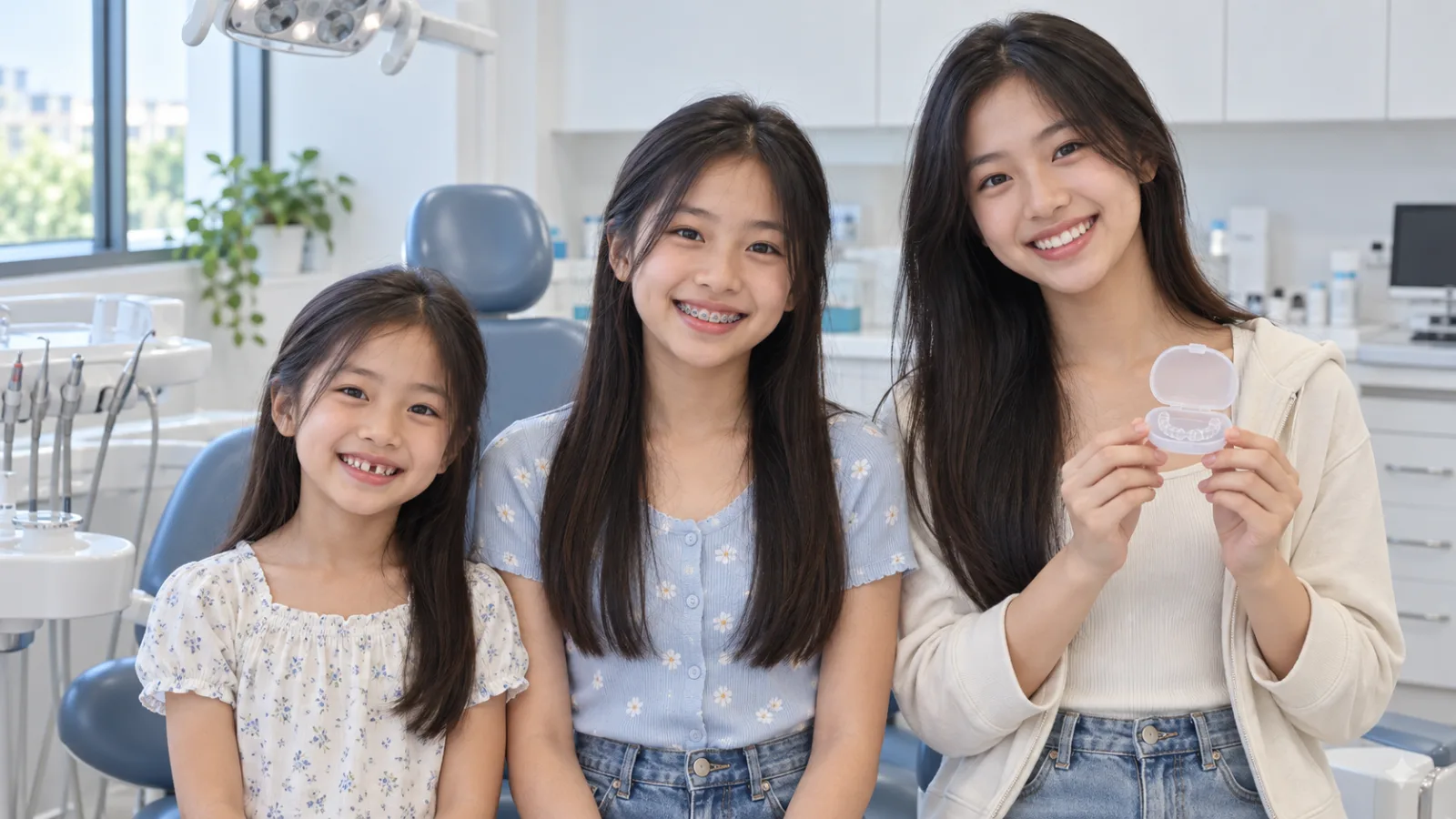 Quy trình niềng răng cho trẻ