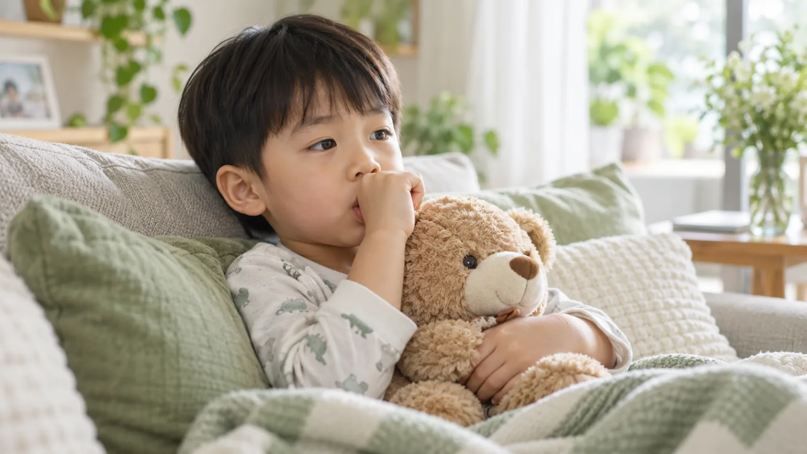 Trẻ mút tay khi buồn ngủ là phản xạ tự nhiên giúp bé cảm thấy an toàn